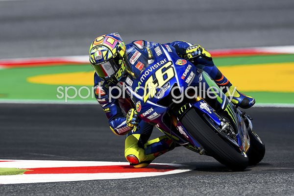 Valentino Rossi Yamah MotoGP of Catalunya 2017