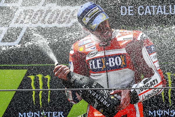 Andrea Dovizioso Moto GP of Catalunya 2017 Winner