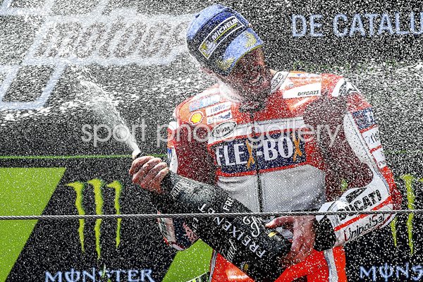 Andrea Dovizioso Moto GP of Catalunya 2017 Winner
