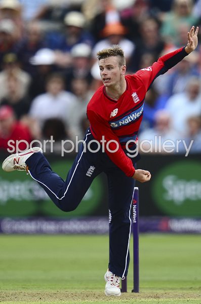 Mason Crane England v South Africa T20 Cardiff 2017