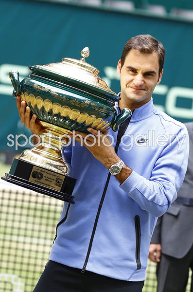 Roger Federer Gerry Weber Open Champion 2017