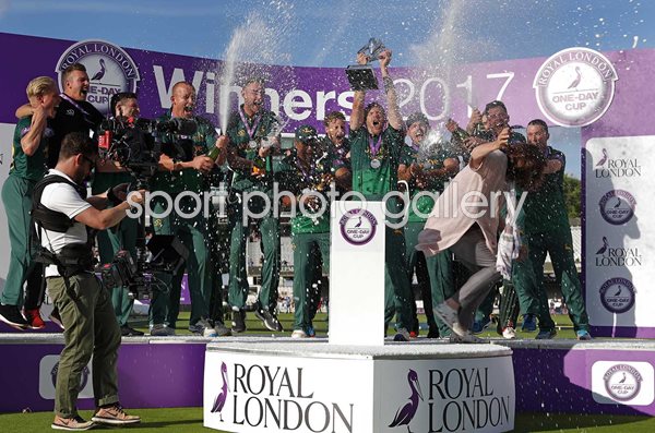 Nottinghamshire Royal London One Day Champions Lord's 2017