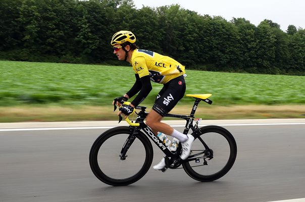 Geraint Thomas Yellow Jersey Tour de France 2017
