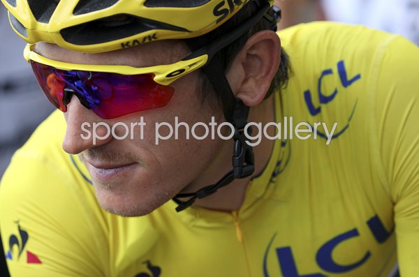 Geraint Thomas Yellow Jersey Tour de France 2017 