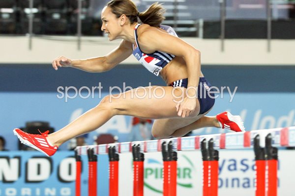 Jessica Ennis Hurdles Istanbul 2012