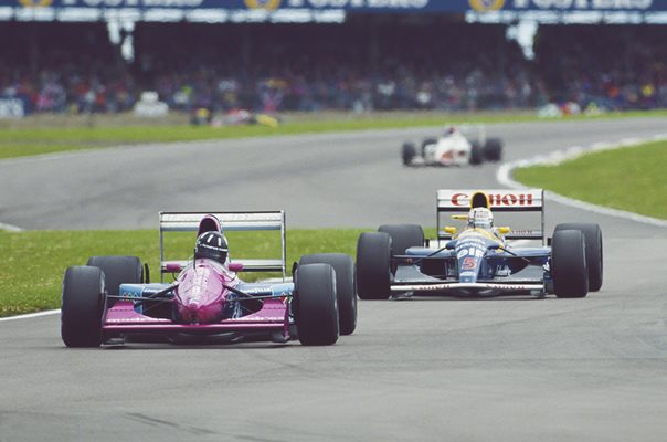 Damon Hill & Nigel Mansell British Grand Prix 1992