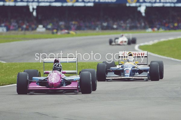 Damon Hill & Nigel Mansell British Grand Prix 1992