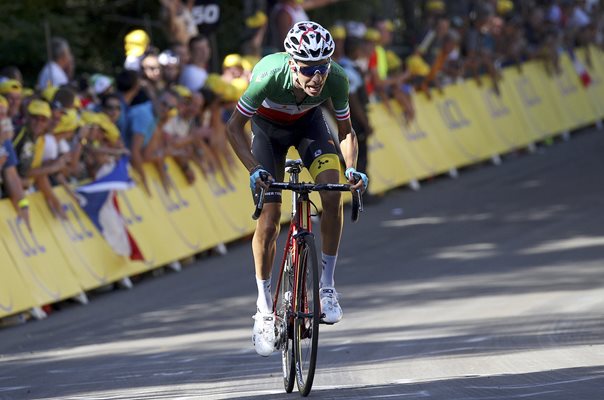 Fabio Aru Italy wins up La Planche des Belles Filles Tour 2017