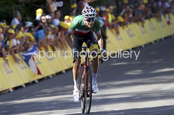 Fabio Aru Italy wins up La Planche des Belles Filles Tour 2017