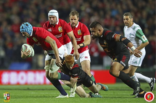 Justin Tipuric British & Irish Lions v Chiefs Waikato Stadium 2017