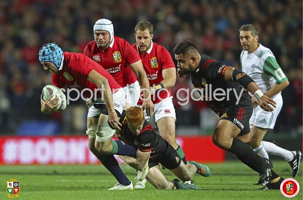 Justin Tipuric British & Irish Lions v Chiefs Waikato Stadium 2017