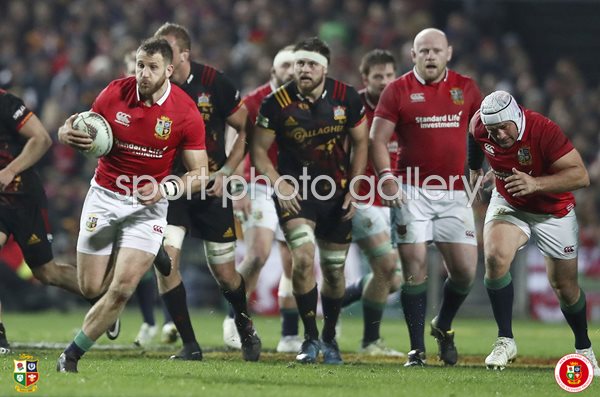 Tommy Seymour British & Irish Lions breaks v Chiefs 2017