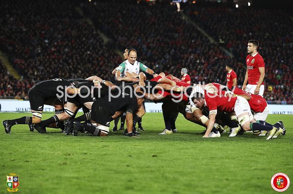 New Zealand v British & Irish Lions Scrum Eden Park 2017