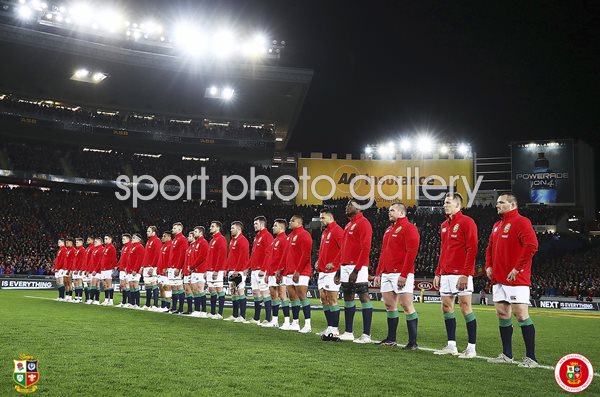 British & Irish Lions Line Up 1st Test Auckland 2017
