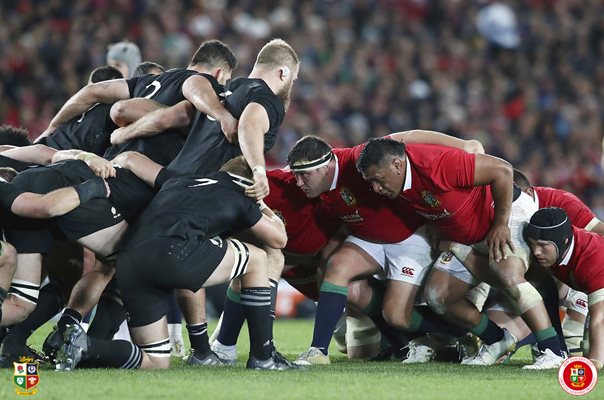 British & Irish Lions v All Blacks Scrum Auckland 2017