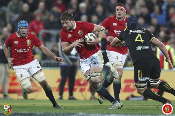 Iain Henderson British & Irish Lions v Hurricanes Wellington 2017