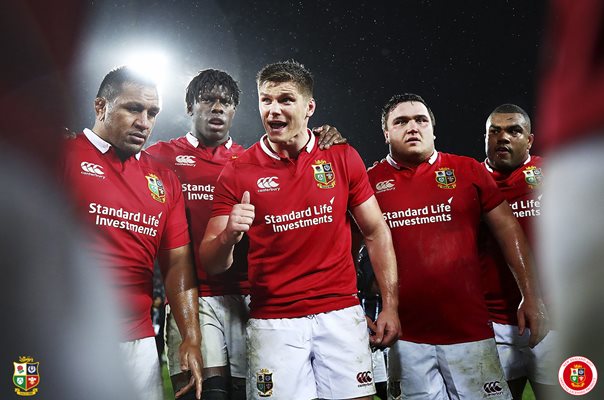 Owen Farrell British & Irish Lions v New Zealand Wellington 2017