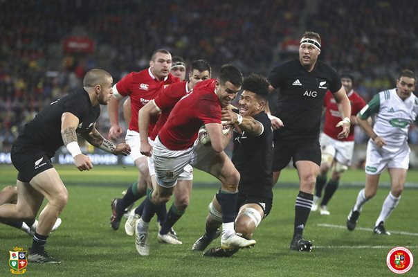 Conor Murray British & Irish Lions scores v New Zealand Wellington 2017