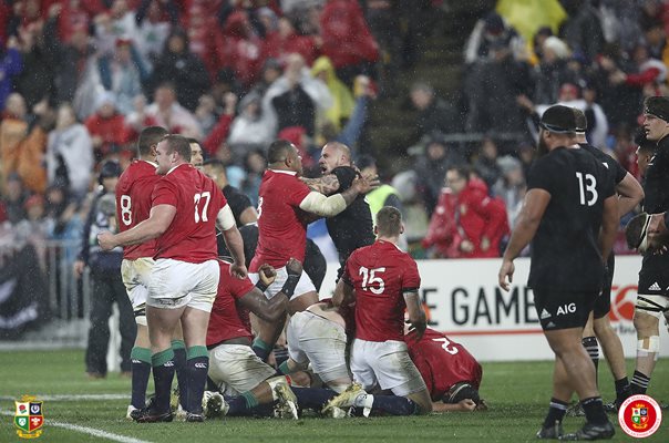 British & Irish Lions beat New Zealand Wellington 2017