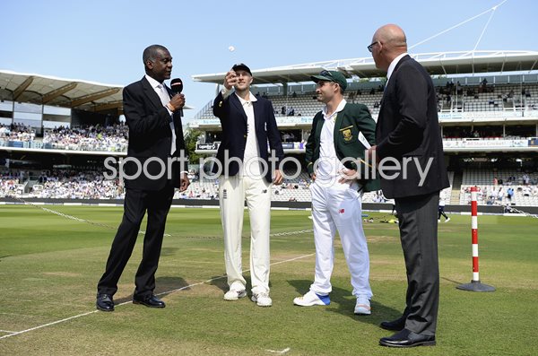 New Captains Joe Root England & Dean Elgar South Africa Lord's 2017