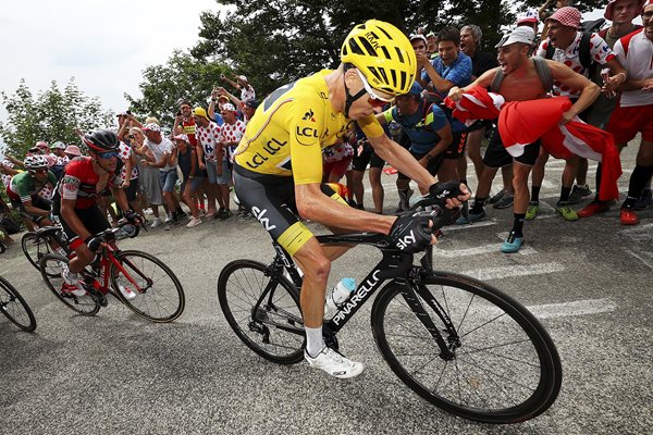 Chris Froome Le Tour de France 2017 Stage Nine