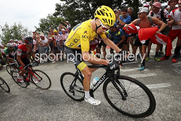 Chris Froome Le Tour de France 2017 Stage Nine