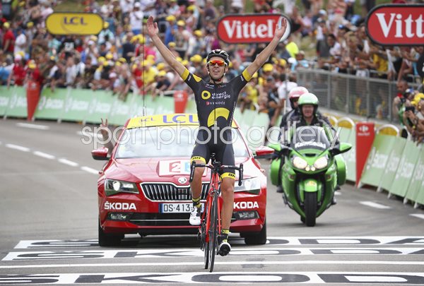 Lilian Calmejane Stage Eight Win Le Tour de France 2017