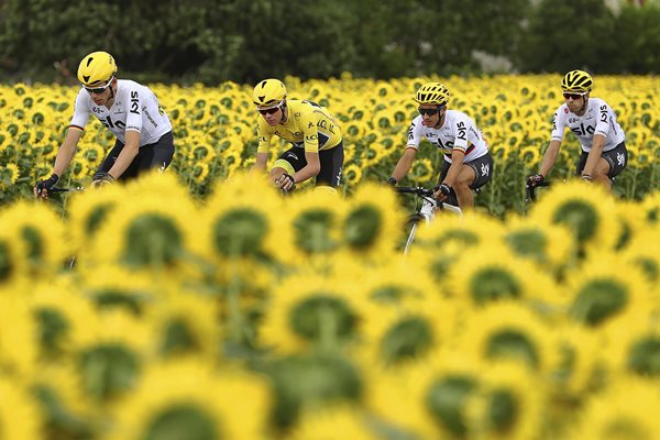 Chris Froome Team Sky Le Tour de France 2017 Stage Eleven