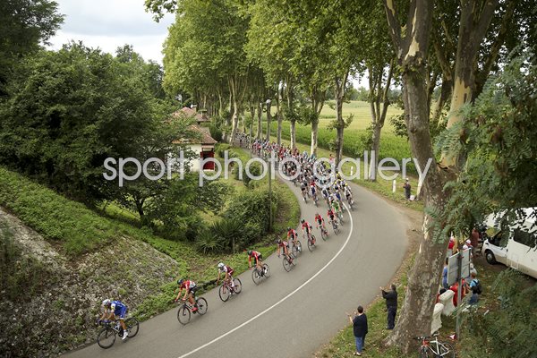 Chris Froome Peleton Stage Eleven Le Tour de France 2017