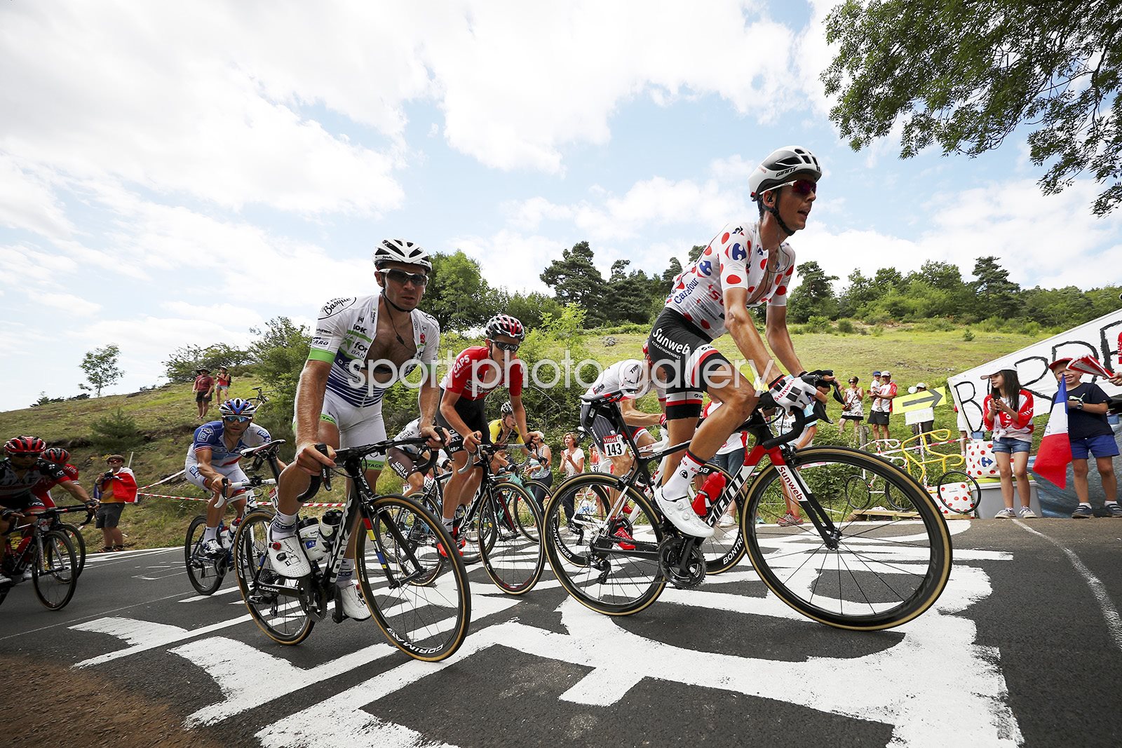 Lance Armstrong Jan Ullrich Descend Tour De France 2003 Images Cycling  Posters