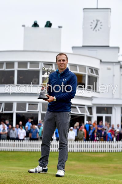 Jordan Spieth British Open Champion Royal Birkdale 2017