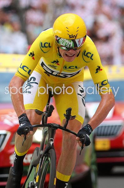 Chris Froome Time Trial Marseille Tour de France 2017