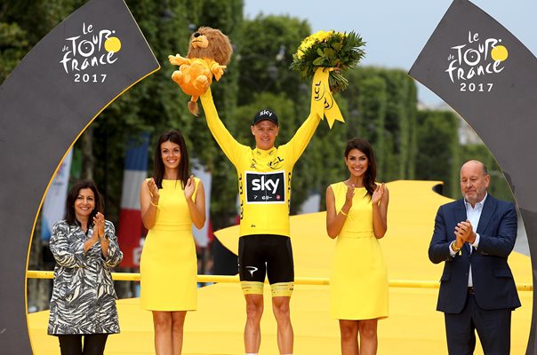 Chris Froome Tour de France Champion Paris 2017