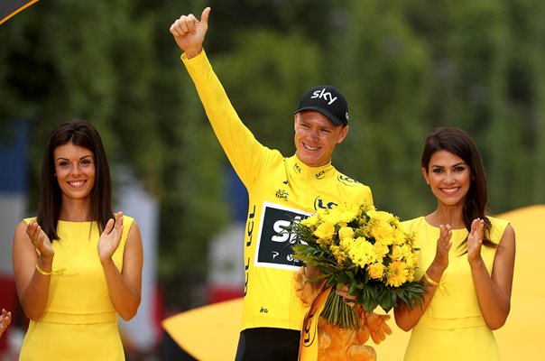 Chris Froome Tour de France Champion Paris 2017