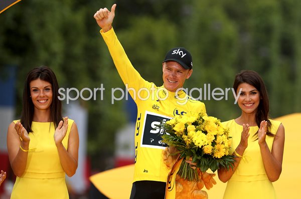 Chris Froome Tour de France Champion Paris 2017