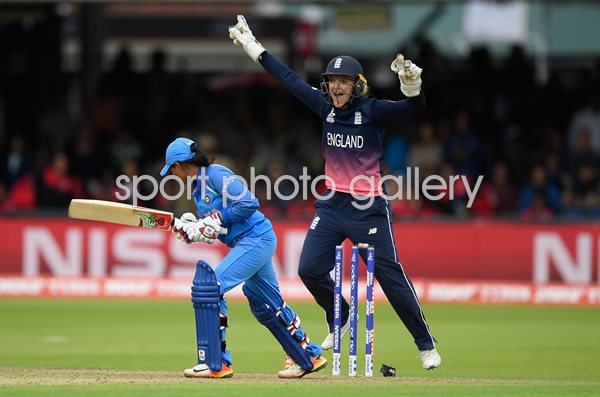 Sarah Taylor England v India Women's World Cup Winning Moment 2017