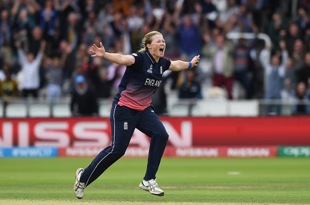 Anya Shrubsole England Winning Wicket World Cup Final 2017