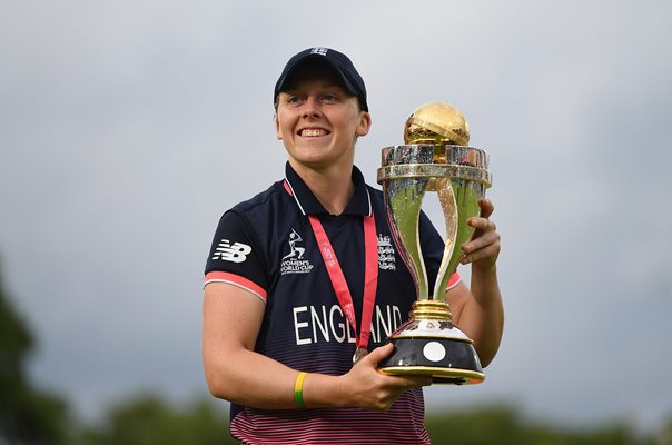 Heather Knight England Women's World Cup Winning Captain 2017
