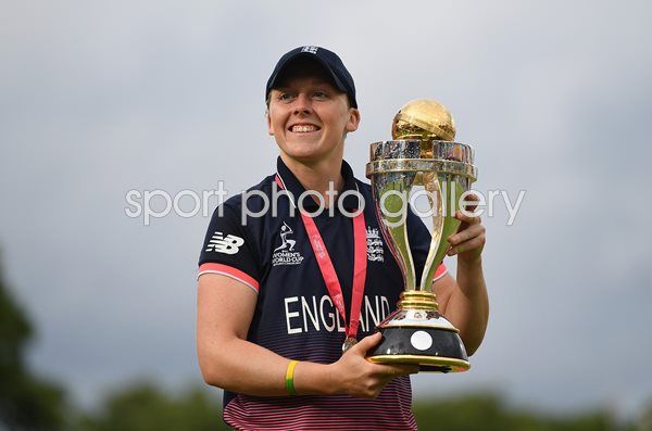 Heather Knight England Women's World Cup Winning Captain 2017