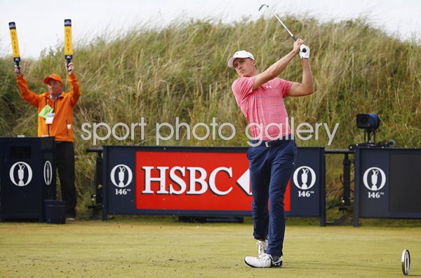 Jordan Spieth British Open Royal Birkdale 2017
