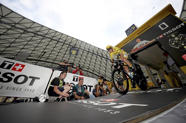 Chris Froome Stage 20 Time Trial Marseille Tour 2017