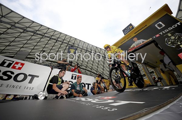 Chris Froome Stage 20 Time Trial Marseille Tour 2017