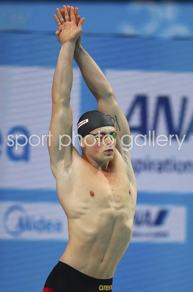 Adam Peaty Great Britain Swimming Worlds Budapest 2017 
