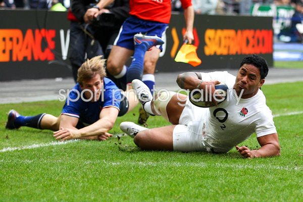 Manu Tuilagi scores England v France 2012