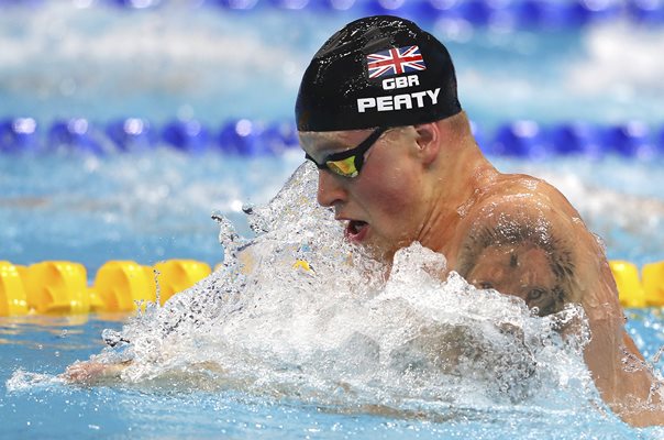 Adam Peaty Great Britain Swimming Worlds Budapest 2017 