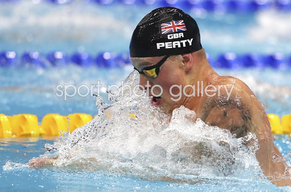 Adam Peaty Great Britain Swimming Worlds Budapest 2017 