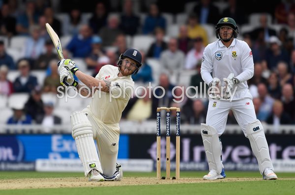 Ben Stokes England 6 to reach 100 v South Africa Oval 2017