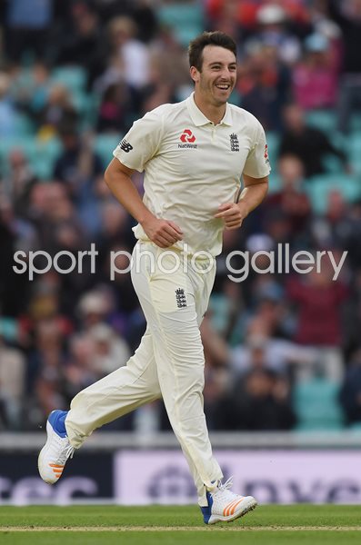 Toby Roland-Jones England Test Debut v South Africa Oval 2017