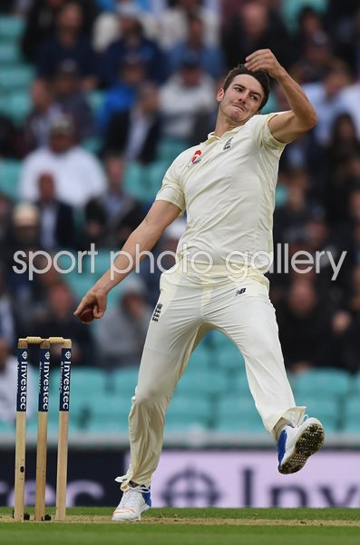 Toby Roland-Jones England Test Debut v South Africa Oval 2017