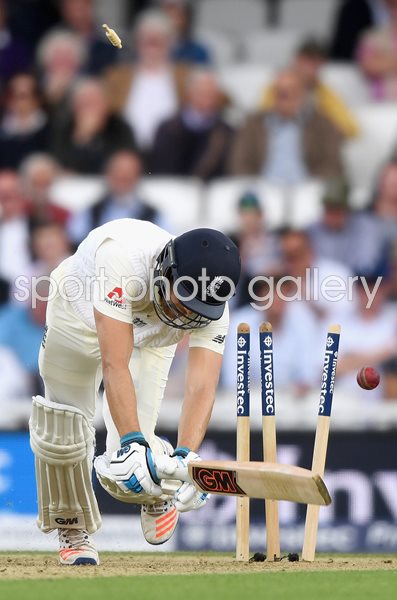 Dawid Malan England bowled by Kagiso Rabada South Africa Yorker Oval 2017